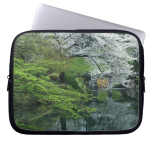 Funda Para Portátil Sakura, Jardín Koishikawa Koraku-en, Tokio,