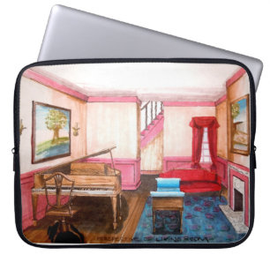 Funda Para Portátil Sala De Estilo Federal Con Manga De Piano Electrón
