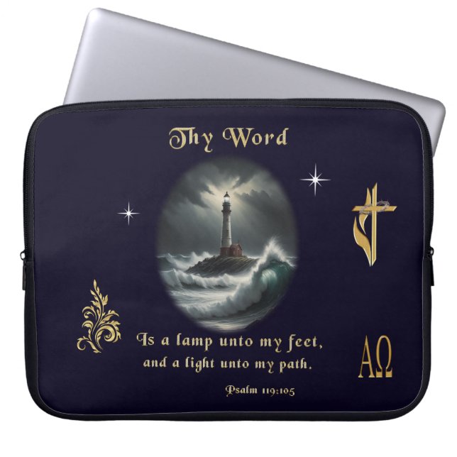 Funda Para Portátil Salmo 119 (Frente)