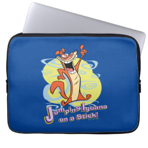Funda Para Portátil Saltando Igauna en un palo!™