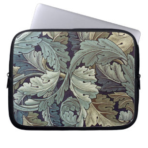 Funda Para Portátil Saltos de fondo de William Morris Acanthus
