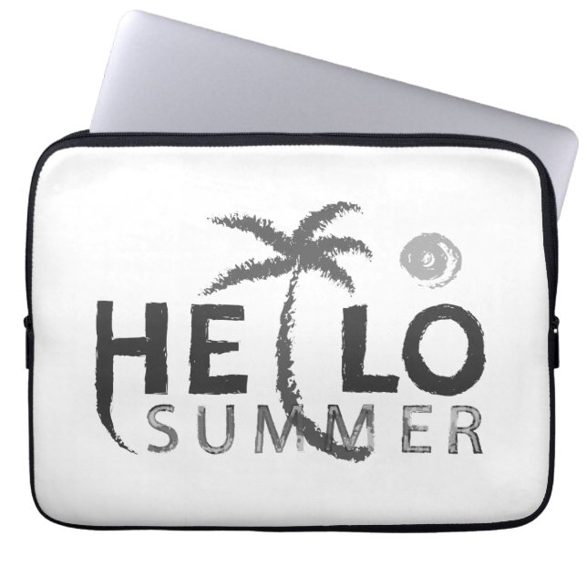 Funda Para Portátil Saludo (Frente)