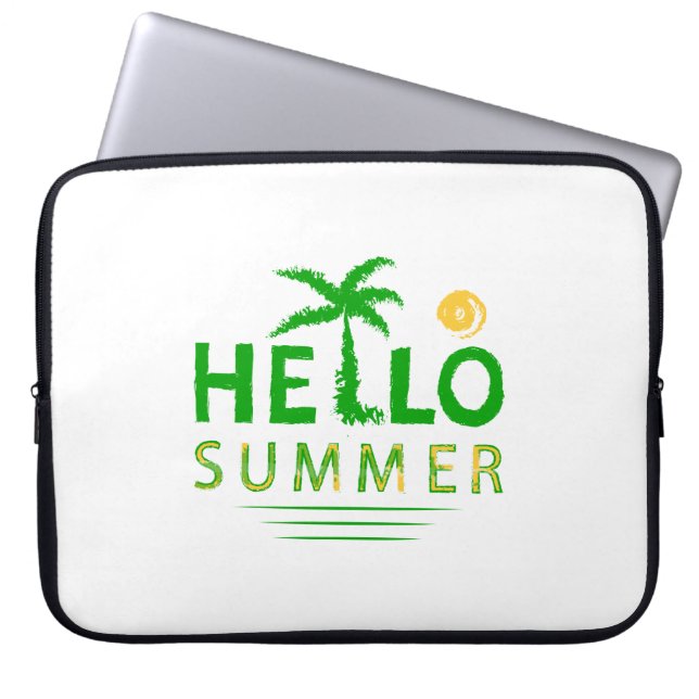 Funda Para Portátil Saludo (Frente)