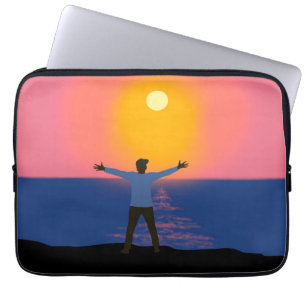 Funda Para Portátil Saludo al sol