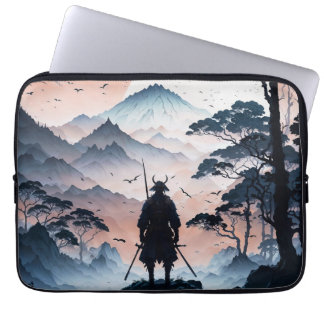 Funda Para Portátil Samurai al atardecer