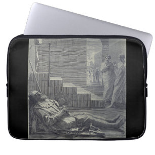 Funda Para Portátil San Alejo de Roma Humildad Sagrada Arte