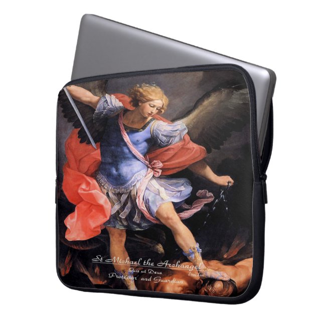 Funda Para Portátil San Miguel el Arcángel (Anverso izquierdo)