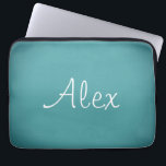 Funda Para Portátil San Telmo Allure Aqua<br><div class="desc">Esta elegante baraja de naipes de color acuático es perfecta para los amantes de los juegos. Le añadirá belleza a sus juegos de cartas. También es un personalizable hacerlo verdaderamente propio.</div>