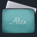 Funda Para Portátil San Telmo Allure Aqua<br><div class="desc">Esta elegante baraja de naipes de color acuático es perfecta para los amantes de los juegos. Le añadirá belleza a sus juegos de cartas. También es un personalizable hacerlo verdaderamente propio.</div>
