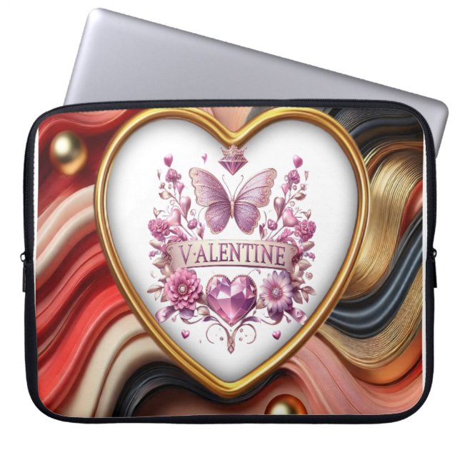 Funda Para Portátil San Valentín (Frente)