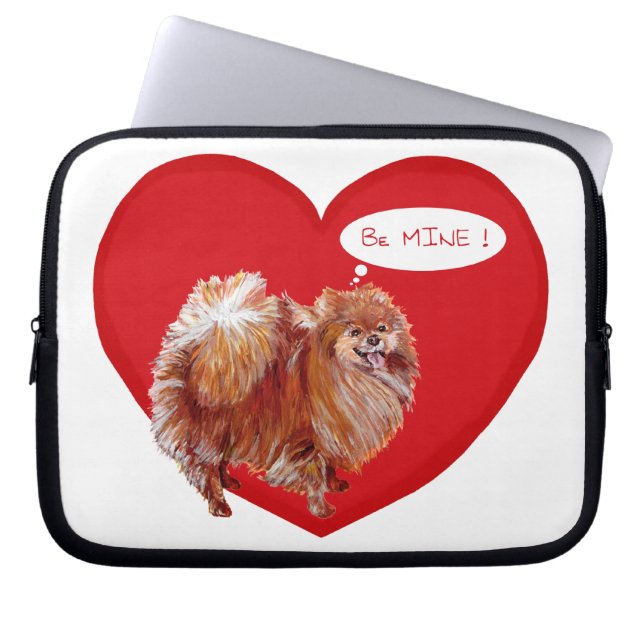 Funda Para Portátil San Valentín de Pomerania (Frente)