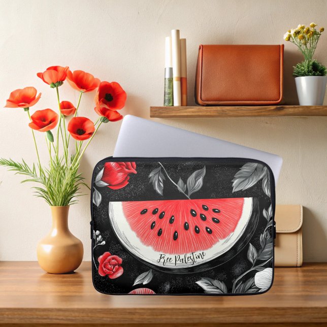Funda Para Portátil sandía de Palestina (Free Palestine Watermelon Laptop Case)