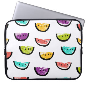 Funda Para Portátil sandías brillantes: colorido patrón sin costuras.