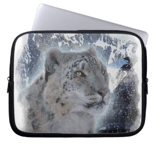 Funda Para Portátil SANEAMIENTO LEOPARD Especies amenazadas de gato gr