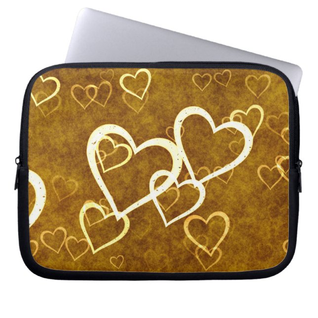 Funda Para Portátil Sangre de corazones (Frente)