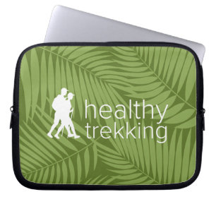 Funda Para Portátil Sano Trekking Green Palms Logo Wet Suit