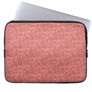 Funda Para Portátil Santa Cecilia con Santa Catalina de Alejandría