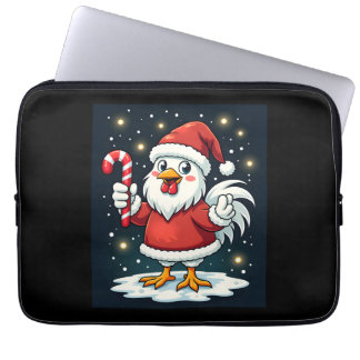 Funda Para Portátil Santa Chicken Joy