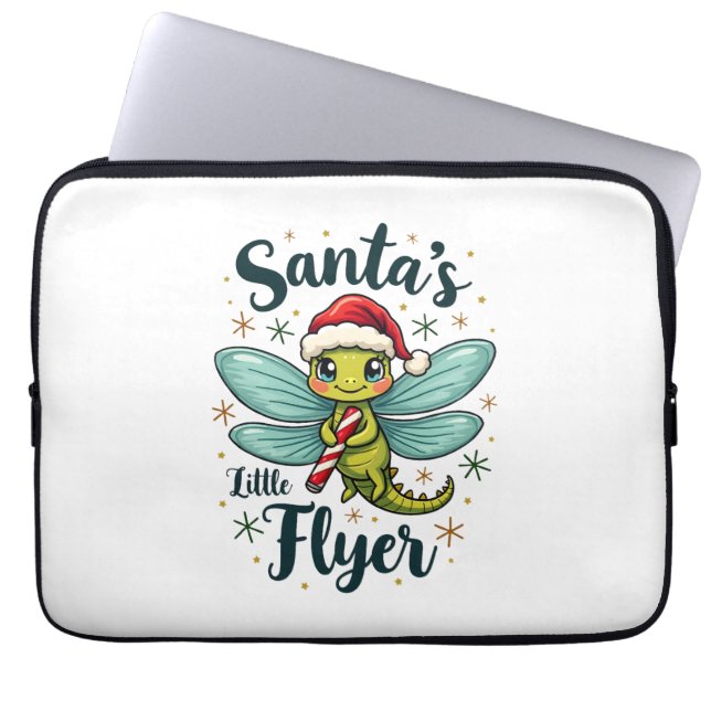 Funda Para Portátil Santa Dragoni (Frente)