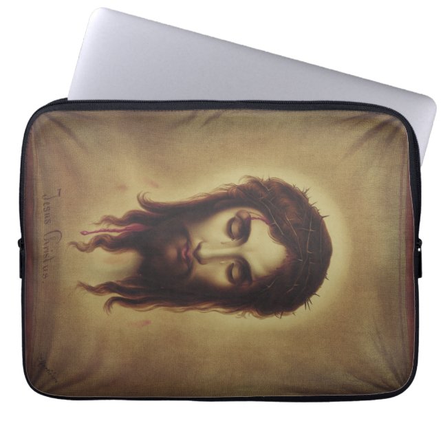 Funda Para Portátil Santa Faz de Jesucristo (Frente)