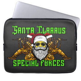 Funda Para Portátil Santa, fuerzas especiales, ejército