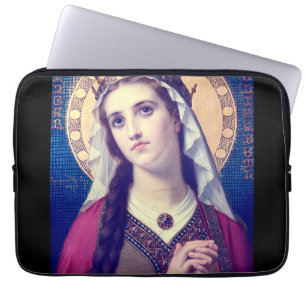 Funda Para Portátil Santa Isabel de Hungría Estilo Romántico Premium