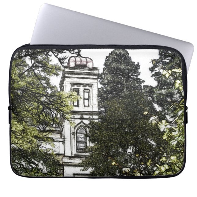 Funda Para Portátil Santuario entre los árboles (Frente)