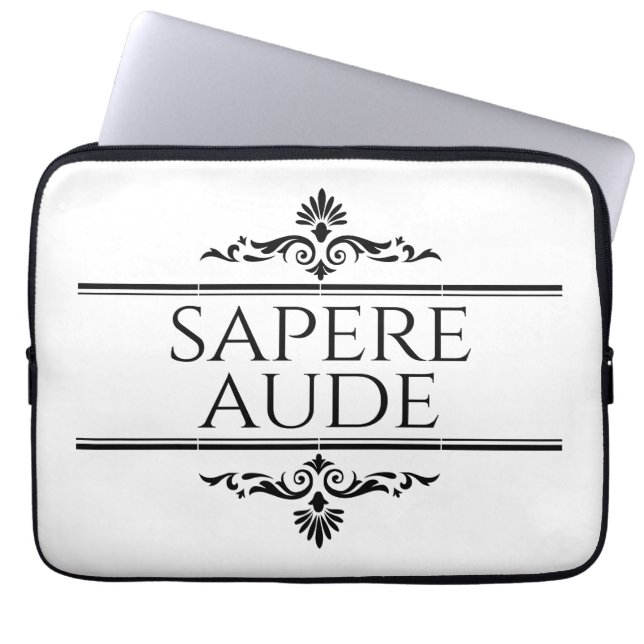 Funda Para Portátil Sapere Aude (Frente)