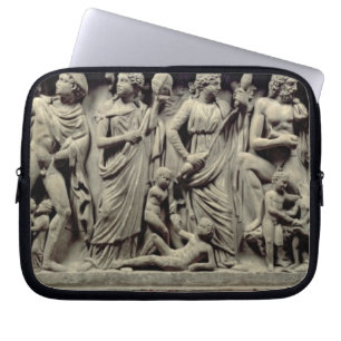 Funda Para Portátil Sarcófago con el alivio que representa PROMETHEUS
