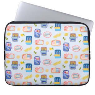 Funda Para Portátil Sardinas y Limones