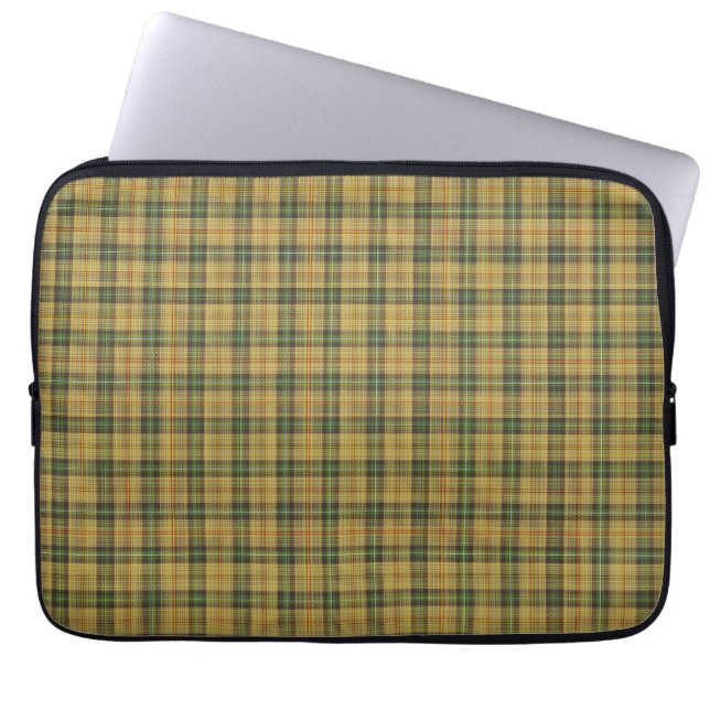Funda Para Portátil Saskatchewan tartan (Frente)