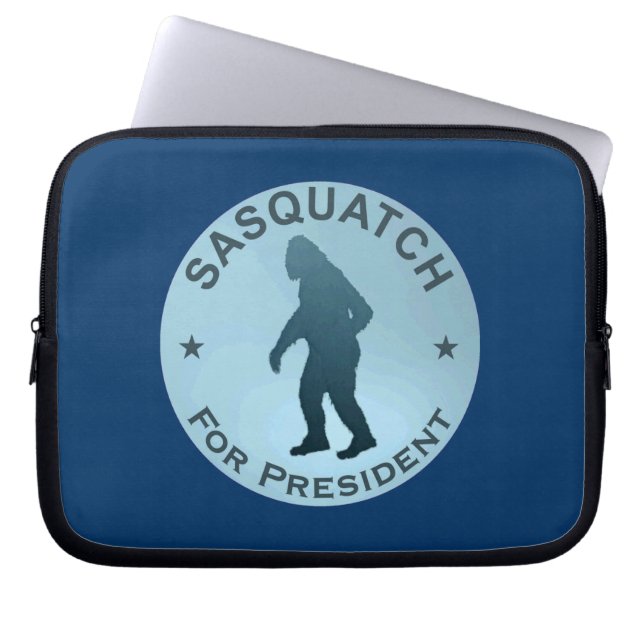 Funda Para Portátil Sasquatch For President (Frente)