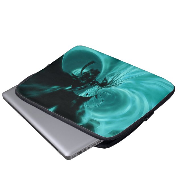 Funda para portátil Satin Abstract Dreams Notebook (Inferior anverso)