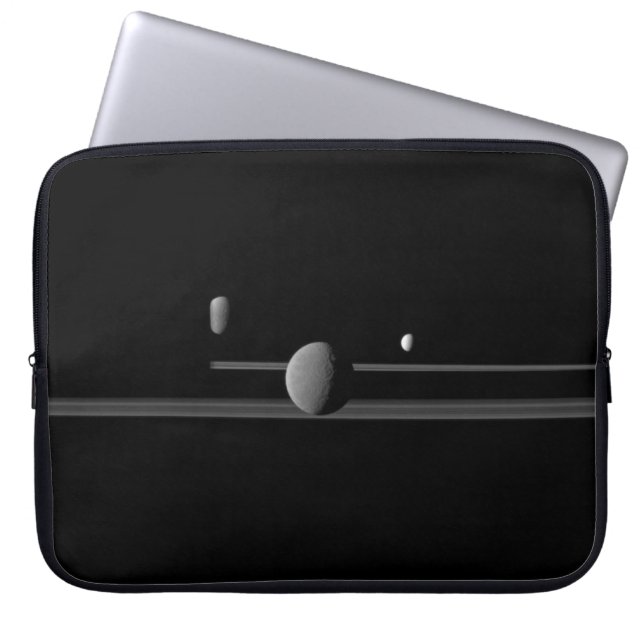 Funda Para Portátil Saturn's Moons Computer Sleeve (Frente)