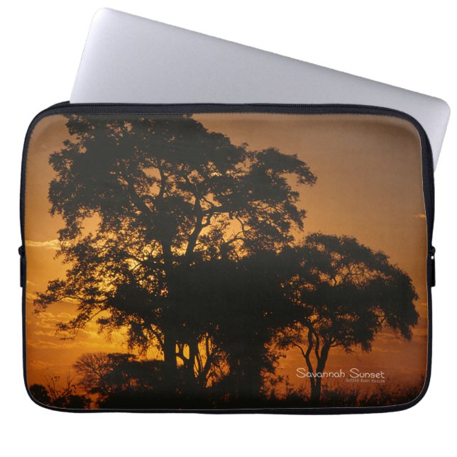Funda Para Portátil Savannah Sunset (Frente)