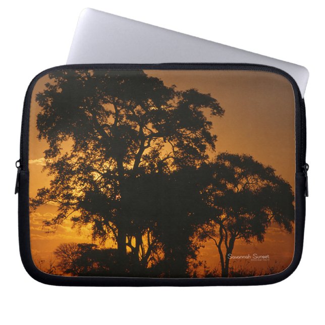 Funda Para Portátil Savannah Sunset (Frente)