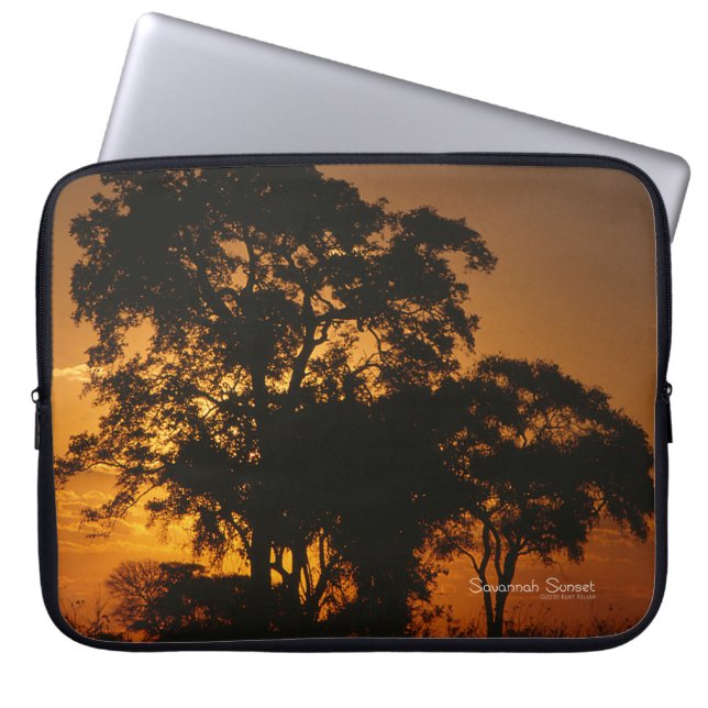 Funda Para Portátil Savannah Sunset (Frente)