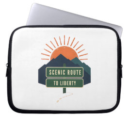 Funda para portátil Scenic Route To Liberty