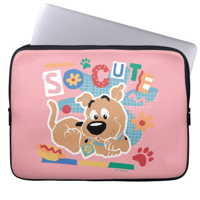 Funda Para Portátil Scooby-Doo | Baby Scooby-Doo So Cute (Frente)