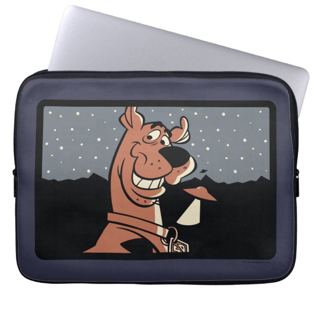 Funda Para Portátil Scooby-Doo con OVNI (Frente)