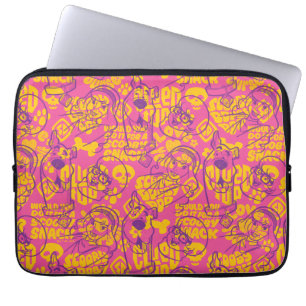 Funda Para Portátil Scooby-Doo Funky Flower Pattern