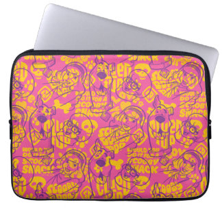 Funda Para Portátil Scooby-Doo | Funky Flower Pattern
