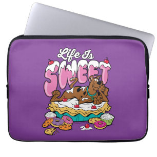 Funda Para Portátil Scooby-Doo "La vida es dulce"