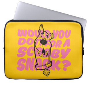 Funda Para Portátil Scooby-Doo ¿Lo Haría Por Un Aperitivo?