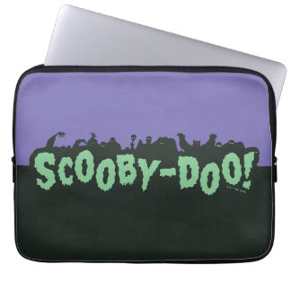 Funda Para Portátil ¡Scooby-Doo! Logotipo de silueta de monstruos