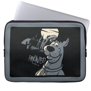 Funda Para Portátil Scooby-Doo Noir Obstaculizado Gráfico de la mansió