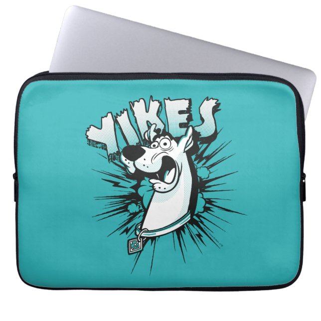 Funda Para Portátil Scooby-Doo "¡Yikes!" Gráfico de semitono (Frente)