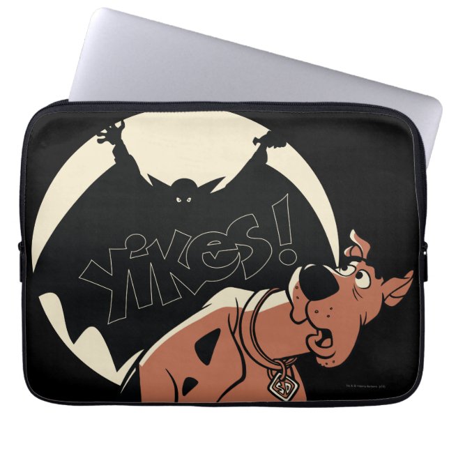 Funda Para Portátil Scooby-Doo "¡Yikes!" Sombra de vampiros (Frente)