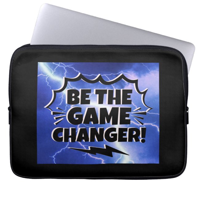 Funda Para Portátil Sea El Motivador Del Cambio De Juego Inspirar Alen (Frente)