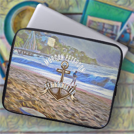 Funda Para Portátil Sea usted después Playa Los Muertos 786